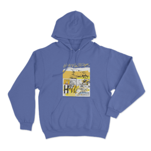 Ego Unisex Hoodie Blue