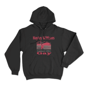 Turning Your Children Gay Unisex Hoodie Black